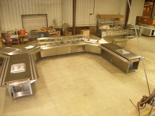 Custom Commercial Kitchen Equipment